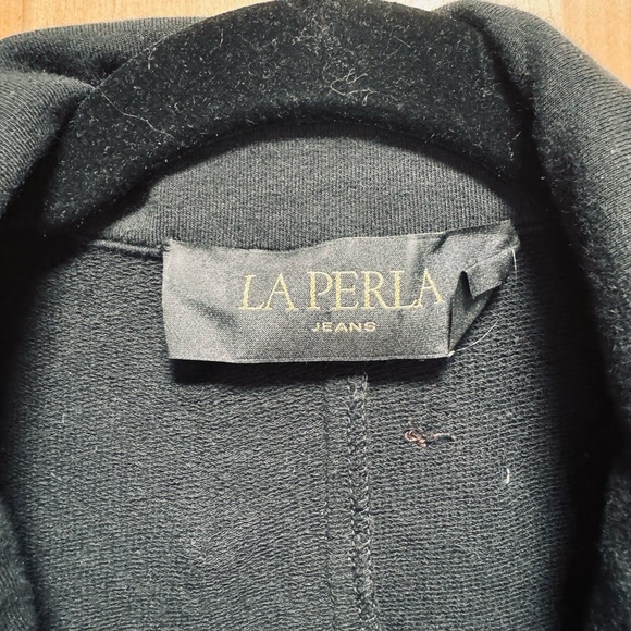 La Perla black cotton blazer - Picture 3 of 4